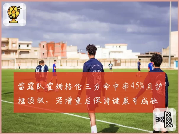 雷霆队霍姆格伦三分命中率45%且护框顶级，若增重后保持健康可成独角兽